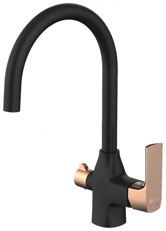 Смеситель для кухни (мойки) Lemark LM7261BL, однозахватный