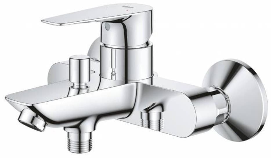 Смеситель для ванны Grohe BauEdge 23604001, латунь, цвет хром