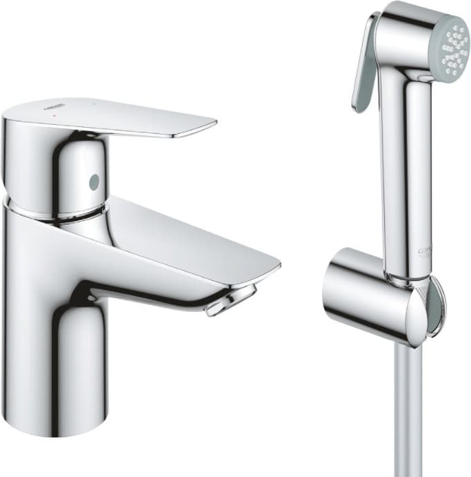Смеситель для раковины (умывальника) Grohe BauEdge 23757001, однозахватный