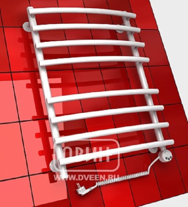 Полотенцесушитель электрический Двин K0000036937, лесенка 40x60 см