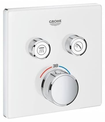 Смеситель для ванны с душем Grohe Grohtherm SmartControl 29156LS0, поворотно-нажимной