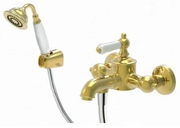 Смеситель для ванны BRAVAT F675109G-B, однозахватный