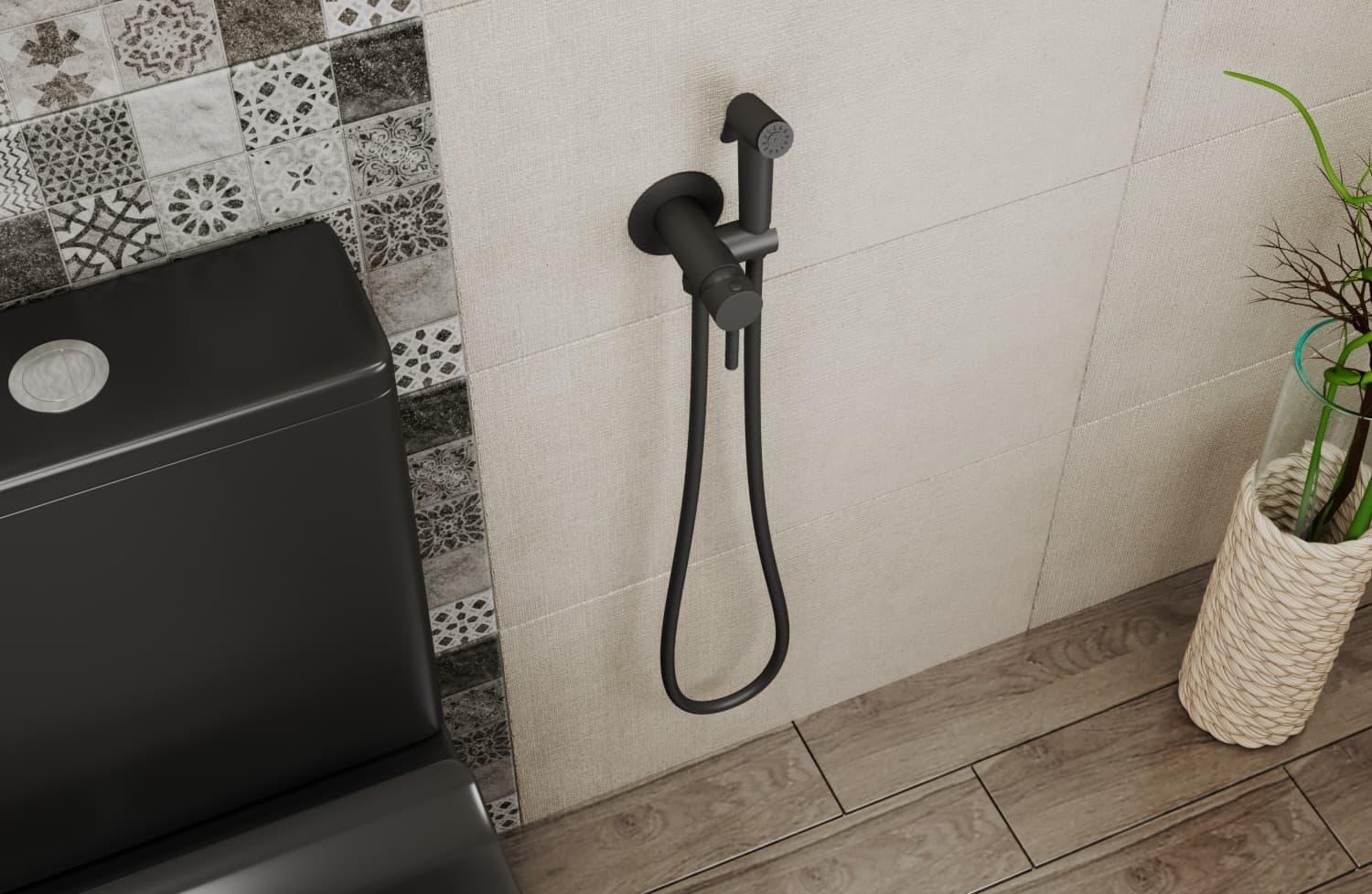 BRAVAT гигиенический душ D9151BW-ENG