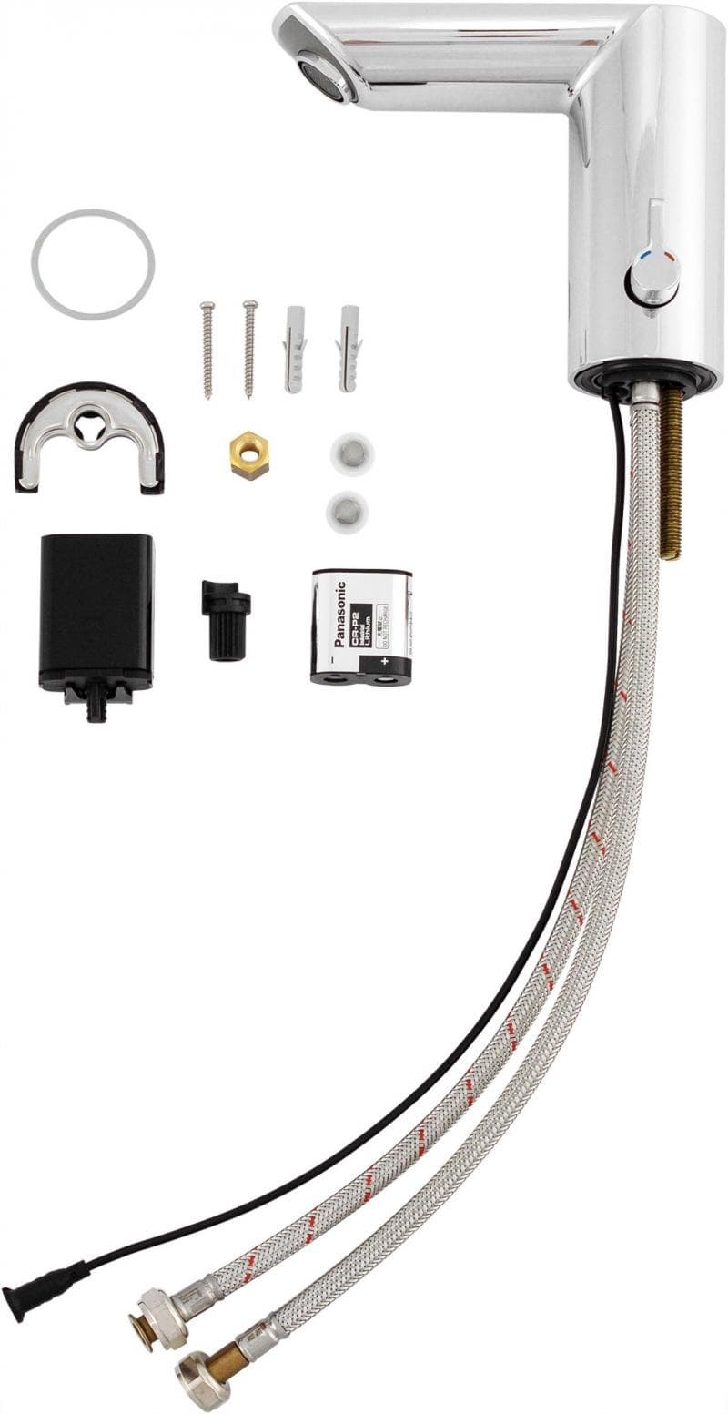 Смеситель для раковины Grohe Bau Cosmopolitan E 36451000 сенсорный цвет хром