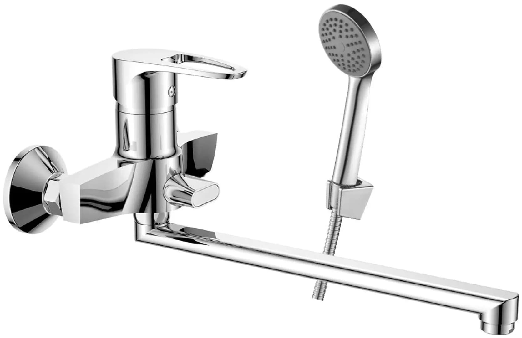Смеситель для ванны DecoRoom DR70043, однозахватный