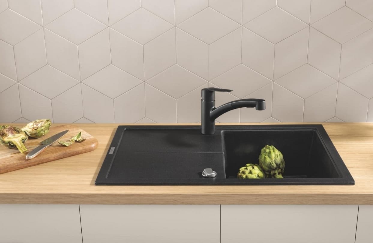 Смеситель для кухни (мойки) Grohe 303072431, однозахватный