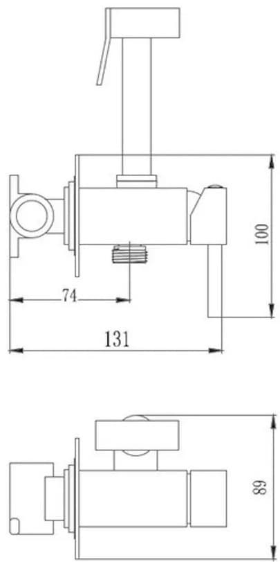 Haiba гигиенический душ HB5512