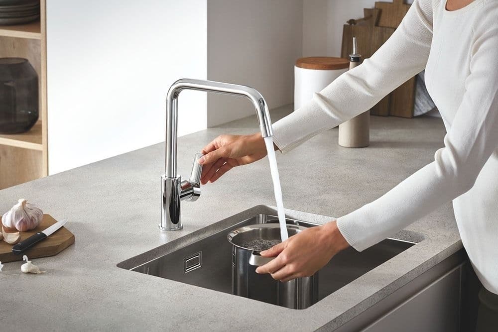 Смеситель для кухни (мойки) Grohe Eurosmart 30567000, однозахватный