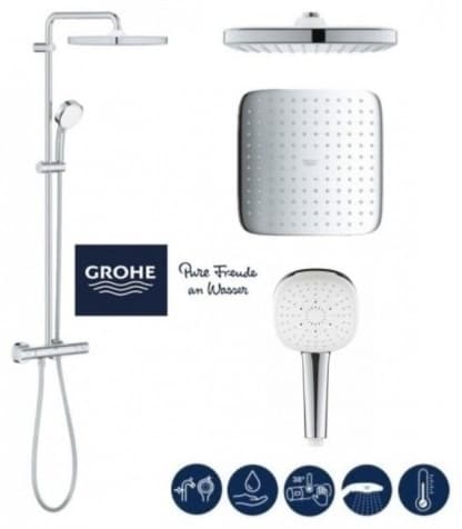 Душевая система Grohe Tempesta Cube 250 26689001