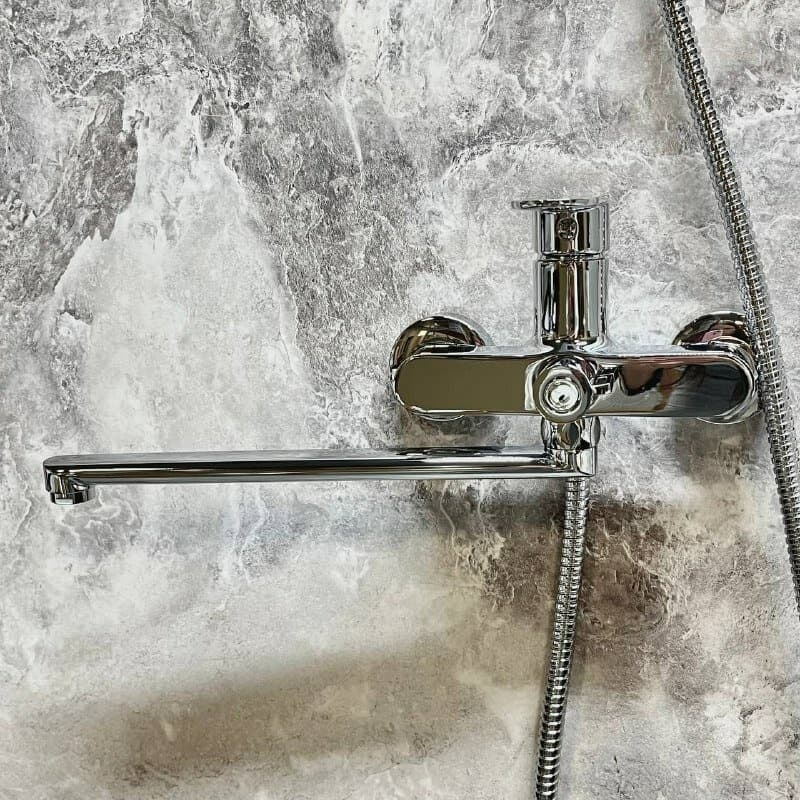Смеситель для ванны Haiba HB22590, латунь, цвет хром