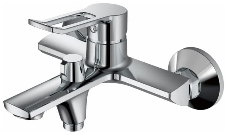 Смеситель для ванны Haiba HB60556, латунь, цвет хром