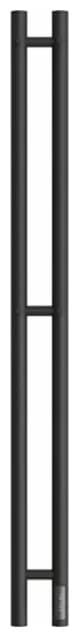 Полотенцесушитель электрический POINT PN12812B, I-образный 8x120 см