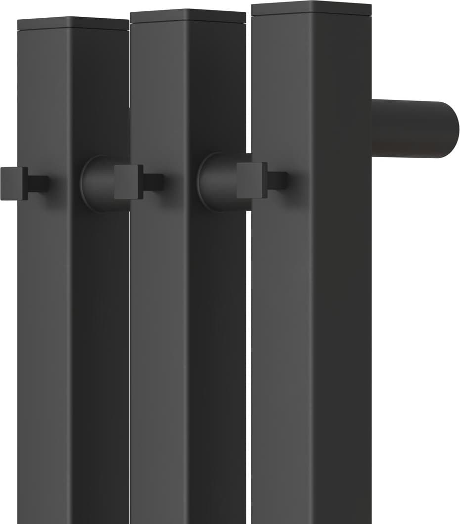 Полотенцесушитель электрический POINT PN13822B, I-образный 12x120 см