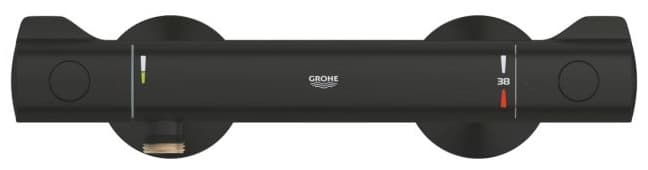 Смеситель для душа Grohe GROHE Grohtherm 800, матовый черный (1022022430), порционно-нажимной