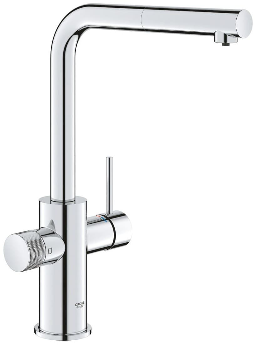 Смеситель для кухни Grohe Blue Pure Minta 30590000, латунь, цвет серебристый