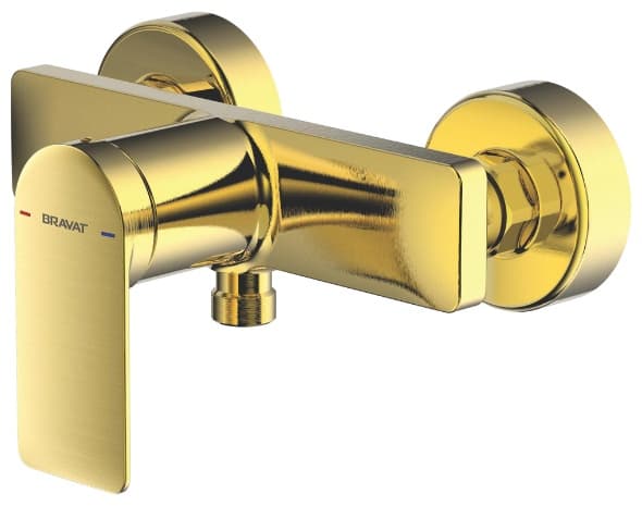 Смеситель для душа BRAVAT Eddie F9369402CP-01-ENG, латунь, цвет серебристый