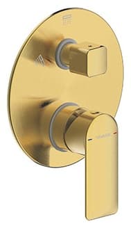 Смеситель для душа BRAVAT PB8369402RBG-2-ENG, латунь, цвет золотистый