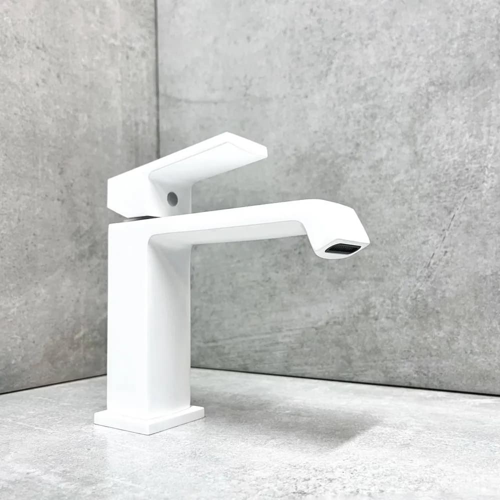 Смеситель для раковины (умывальника) Haiba White Haiba HB 10575-8, однозахватный