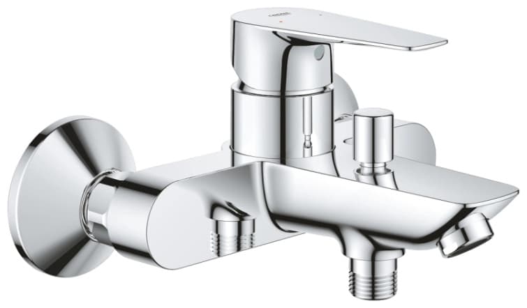 Комплект смесителей Grohe Набор 3в1 BauEdge, латунь, цвет серебристый