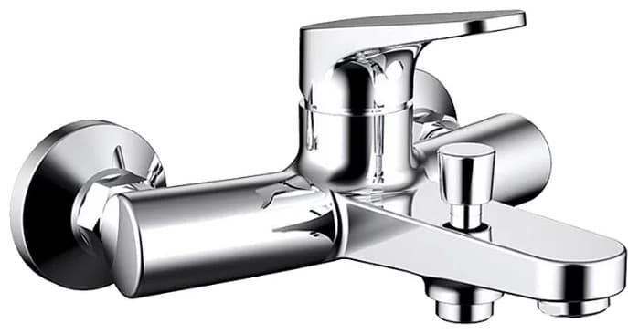 Смеситель для ванны BRAVAT Eler F6191238CP-01, латунь, цвет хром