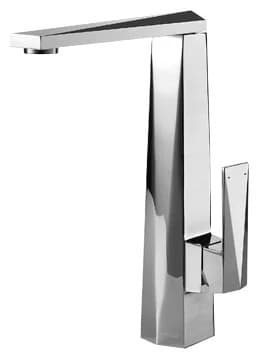 Смеситель для кухни (мойки) BRAVAT Iceberg F776110C Silver, однозахватный