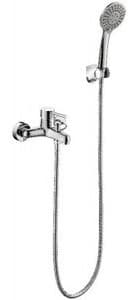 Смеситель для ванны с душем BRAVAT Slim F6332366CP-01-RUS, однозахватный