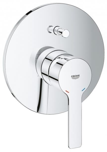 Смеситель для ванны Grohe Lineare 19297001, однозахватный