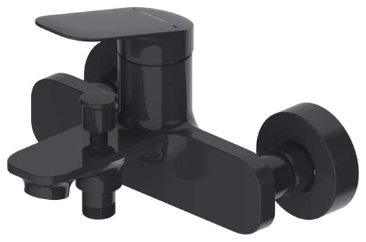 Смеситель для ванны BRAVAT Joyfu F6428563BW-01-ENG, латунь, цвет черный