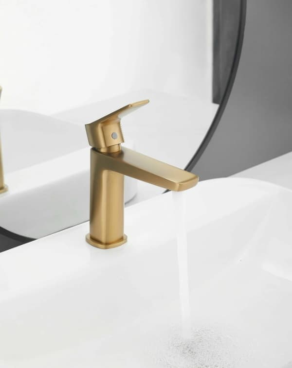 Смеситель Belz White House BELZ B10715-5, латунь, цвет золотой
