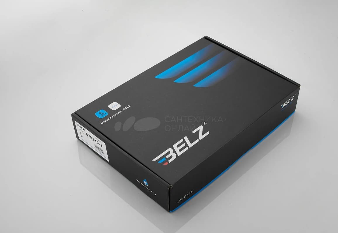 Смеситель для кухни Belz White House BELZ B70810-3, нержавеющая сталь, цвет серый