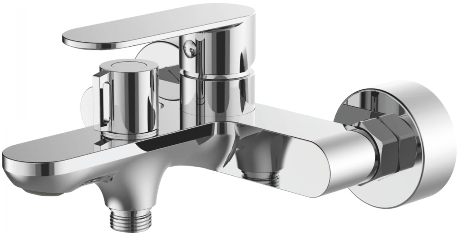Смеситель для ванны Haiba HB60590, латунь, цвет хром
