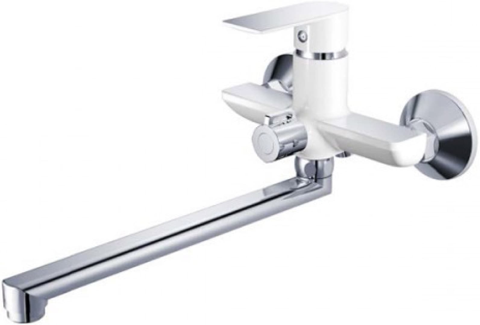Смеситель для ванны Haiba HB22505-8, латунь, цвет белый