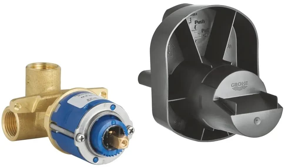 Смеситель для душа Grohe Euroeco 32742001, латунь, цвет серебристый