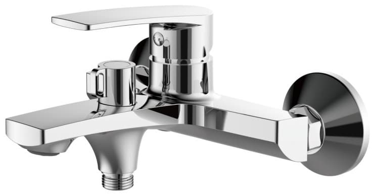 Смеситель для ванны Haiba HB60587, латунь, цвет хром