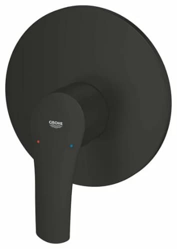 Смеситель для душа Grohe White House Grohe Eurosmart 194512433, латунь, цвет черный
