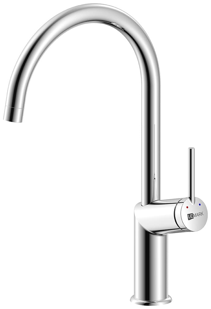 Смеситель для кухни Lemark LM3805CS, латунь, цвет серебристый, хром