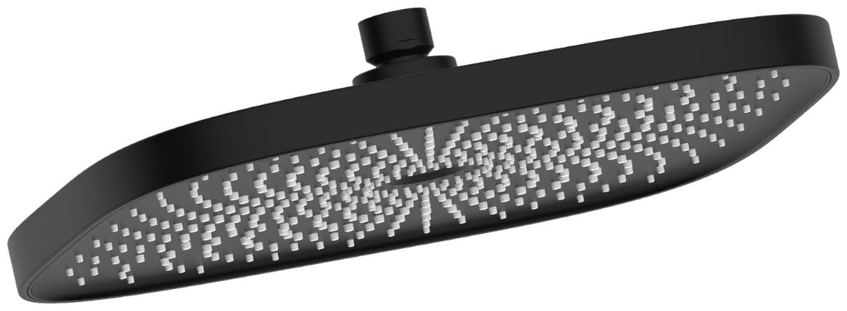 BRAVAT верхний душ D1250BW-ENG, пластик