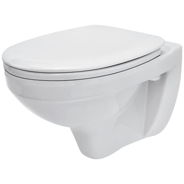 Подвесной унитаз CITY OVAL Clean On DPL EO slim