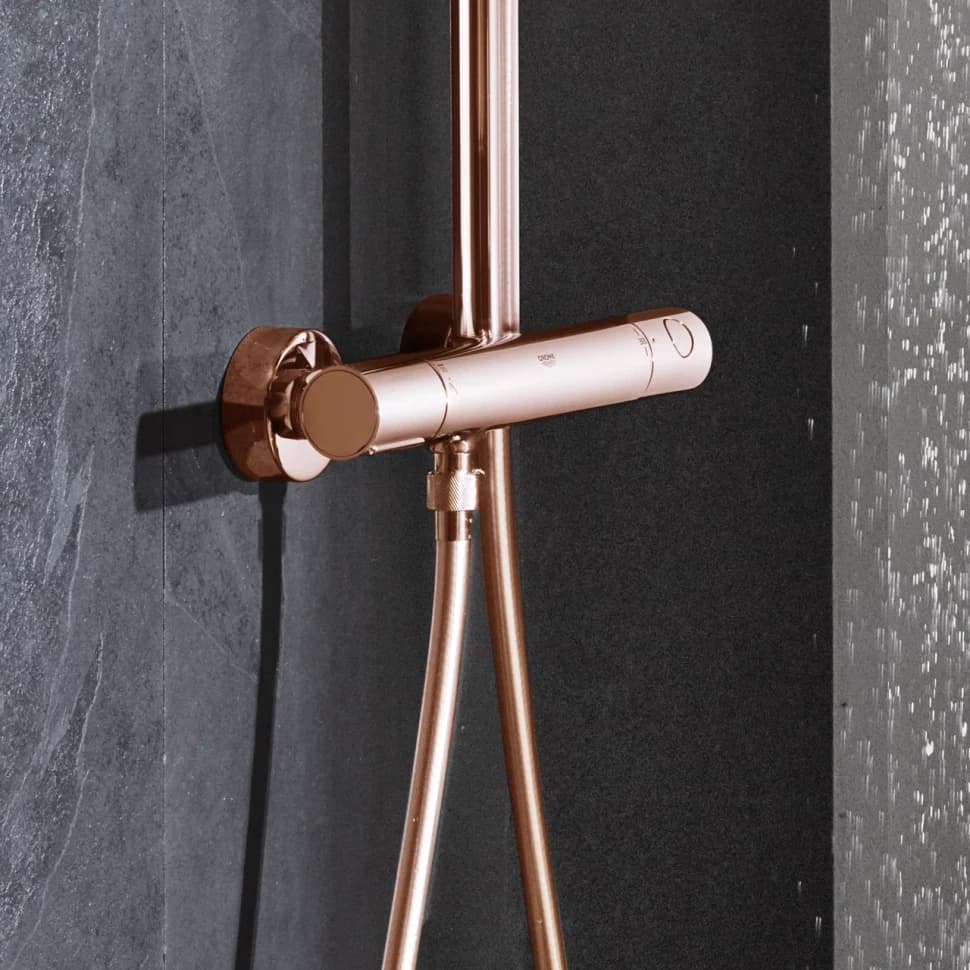 Душевая система с термостатом для душа, теплый закат глянец Grohe Euphoria XXL 310 26075DA0