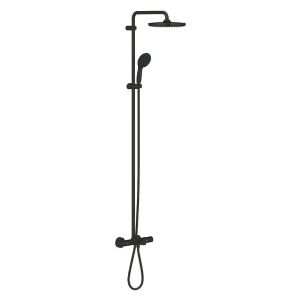 Душевой гарнитур 900, 2 вида струи, черный Grohe Tempesta 110 261632433