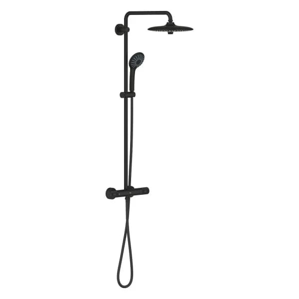 Душевой гарнитур 600, 2 вида струи, черный Grohe Tempesta Cube 110 269082433