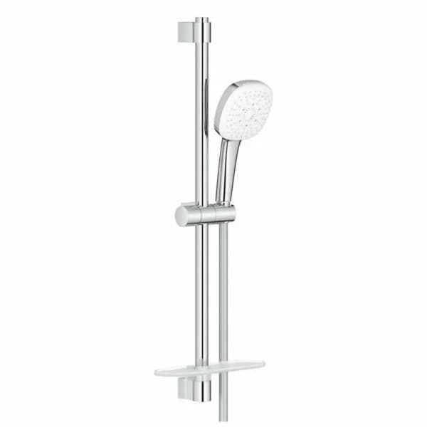 Душевой гарнитур 900, 3 вида струи, хром Grohe Tempesta Cube 110 26909003