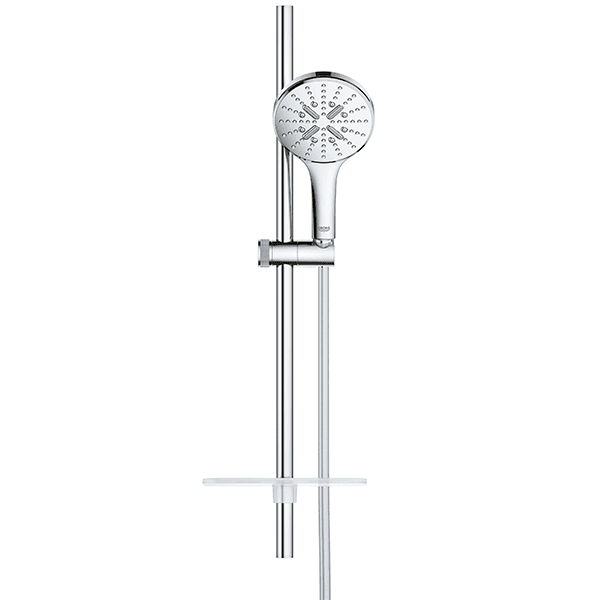 Душевой гарнитур 600, 3 вида струи, хром Grohe Rainshower 130 SmartActive 26575000