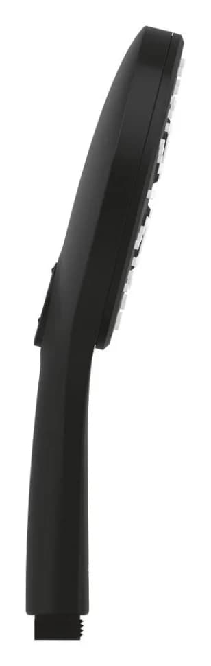 Ручной душ, 3 вида струи, черный Grohe Rainshower SmartActive 130 22127KF0