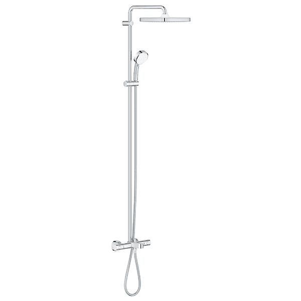 Держатель для душа, настенный, с квадратной розеткой Grohe Rainshower 27075000
