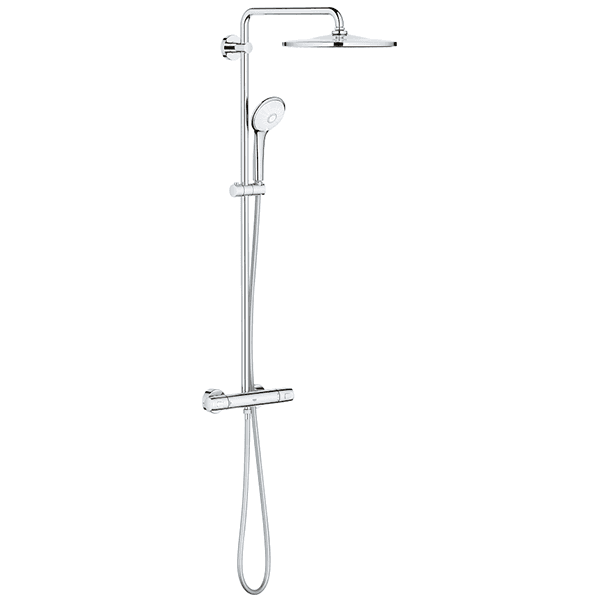 Кронштейн душевой 142, потолочный, хром-золото Grohe Grandera 27978IG0