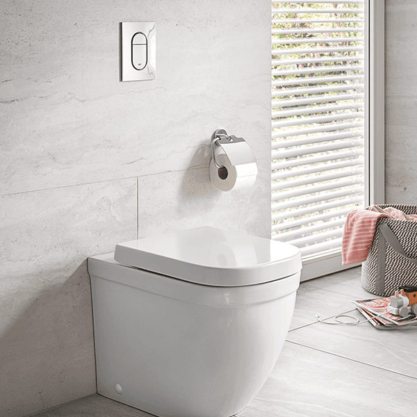 Подвесной унитаз GROHE Euro Ceramic, сиденье с микролифтом, альпин-белый (39554000)