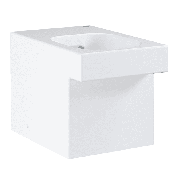 УНИТАЗ НАПОЛЬНЫЙ ПРИСТАВНОЙ БЕЗОБОДКОВЫЙ GROHE CUBE CERAMIC 3948500H