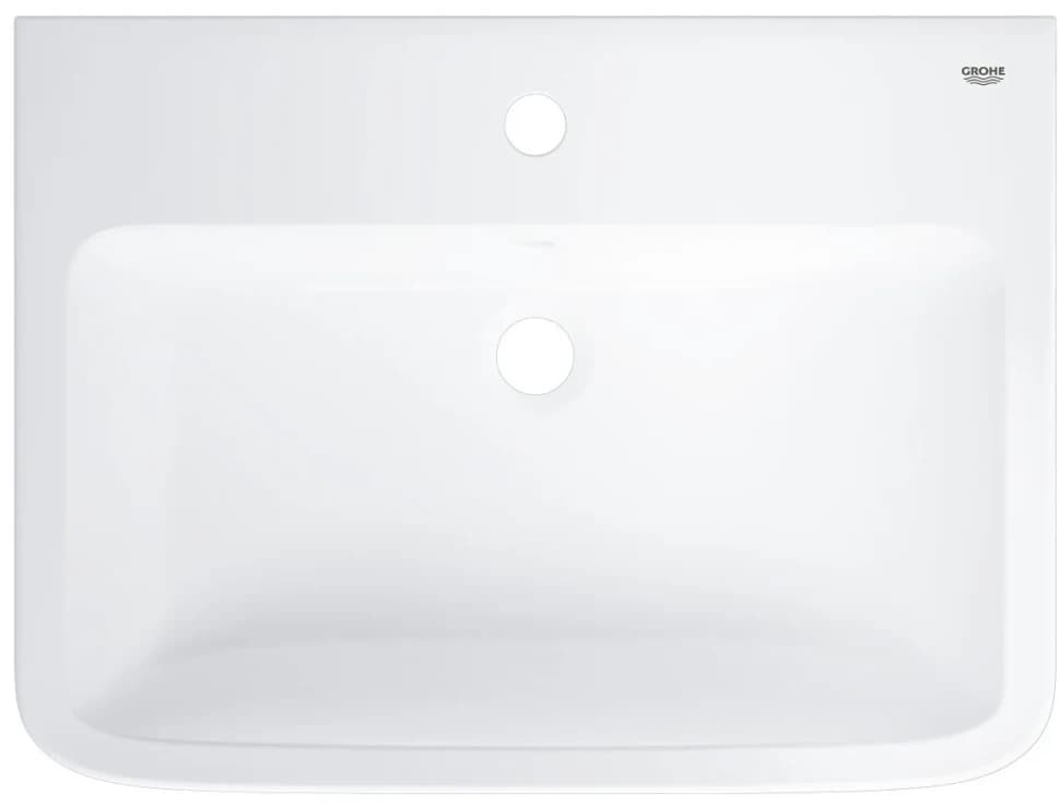 Раковина подвесная GROHE Bau Edge Ceramic  ширина 60 см, (39808000)