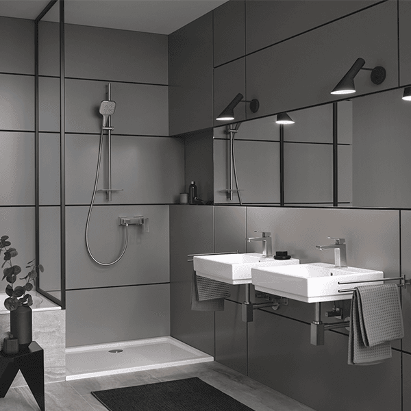 Раковина подвесная 50, с переливом, альпин-белый Grohe Cube Ceramic 3947400H